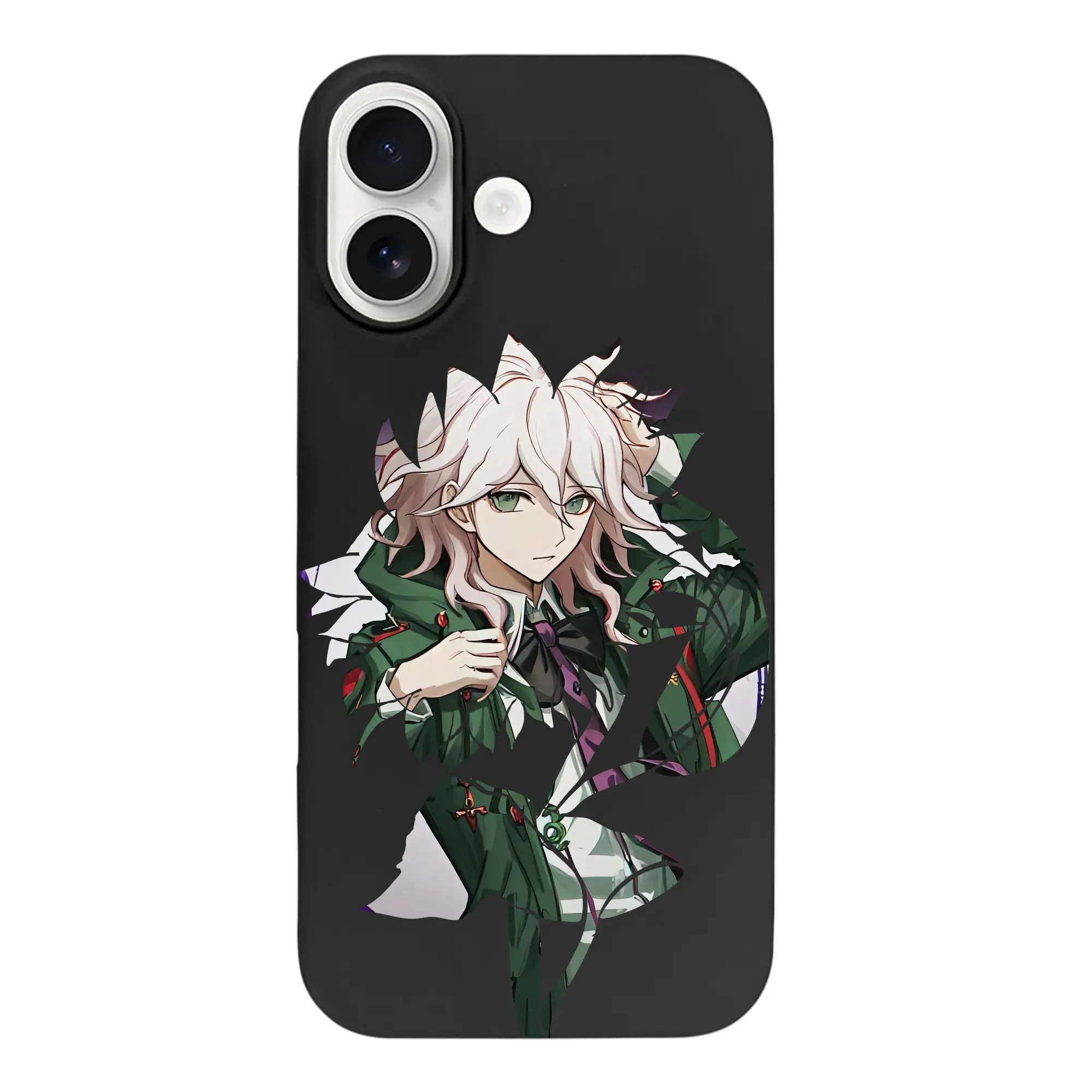 ダンガンロンパ グッズ,狛枝凪斗 - iPhone 17 シリーズ シリコンケース 薄型 耐衝撃 指紋防止 ソフトタッチカバー 精密フィット 傷防止 保護ケース iPhone 17/17 Air/17 Pro/17 Pro Max 対応